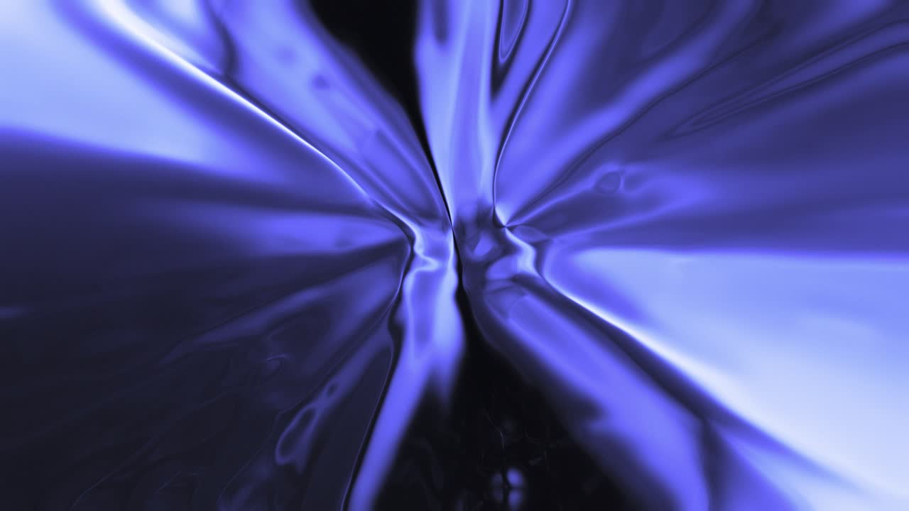 abstracto futurista 3d de torsión de túnel - concepto de viaje en el tiempo