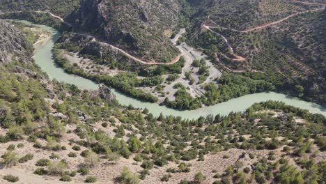 meandering river road