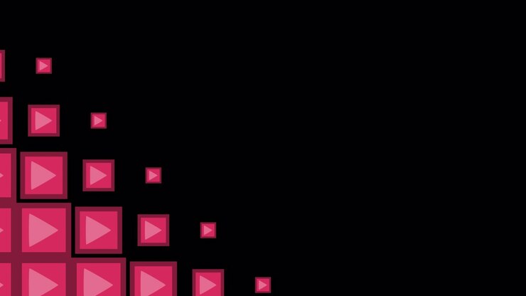 Pink and Red Triangle Pattern