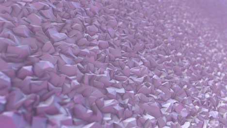 background macro 3d render animation geometric abstract wall purple