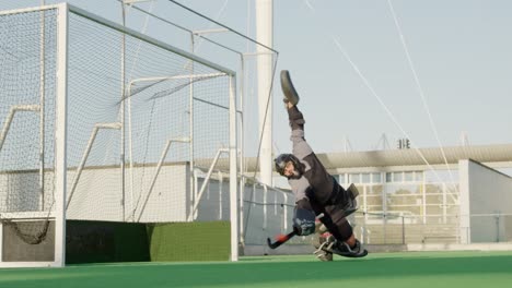 hockey player during a match