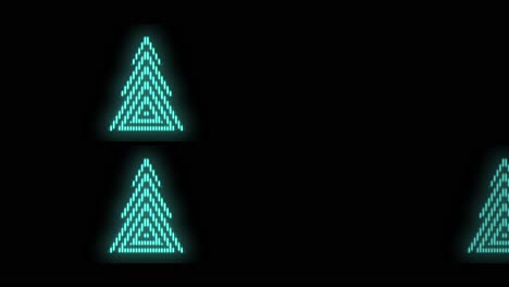 Christmas-trees-pattern-with-pulsing-neon-green-led-light-2