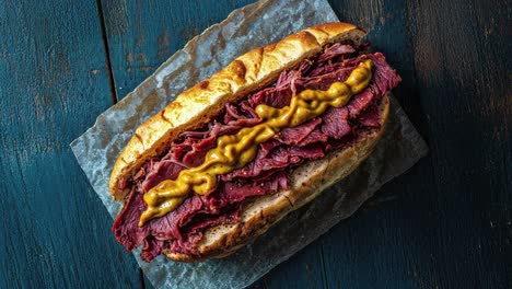 pastrami sandwich