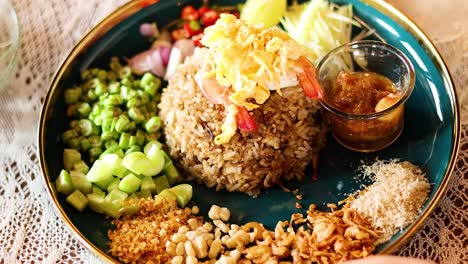 delicious thai dish with vibrant ingredients