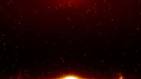 particles dust abstract light bokeh motion titles cinematic background loop