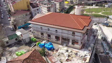 vista de un edificio desde arriba - video de stock