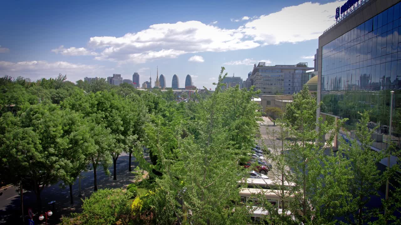 pekín, paisaje urbano, china