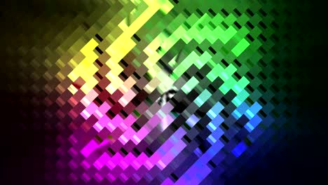 bucle de fondo de neón abstractamente colorido