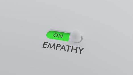 switching on the empathy switch