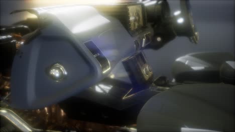 motor y otras partes visibles en el coche
