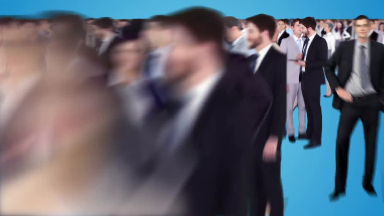 회의하는 사업 사람들의 그룹