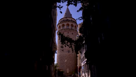 galata tower from istanbul turkiye.