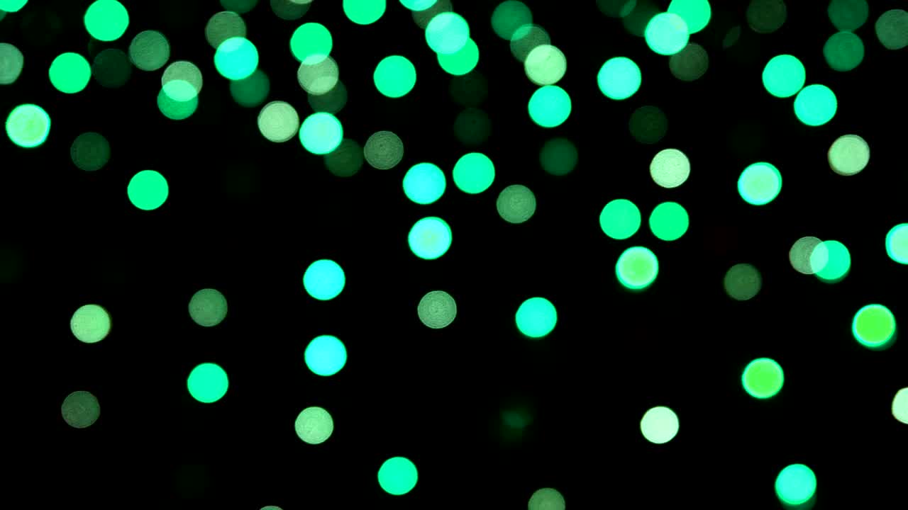iluminación de bokeh