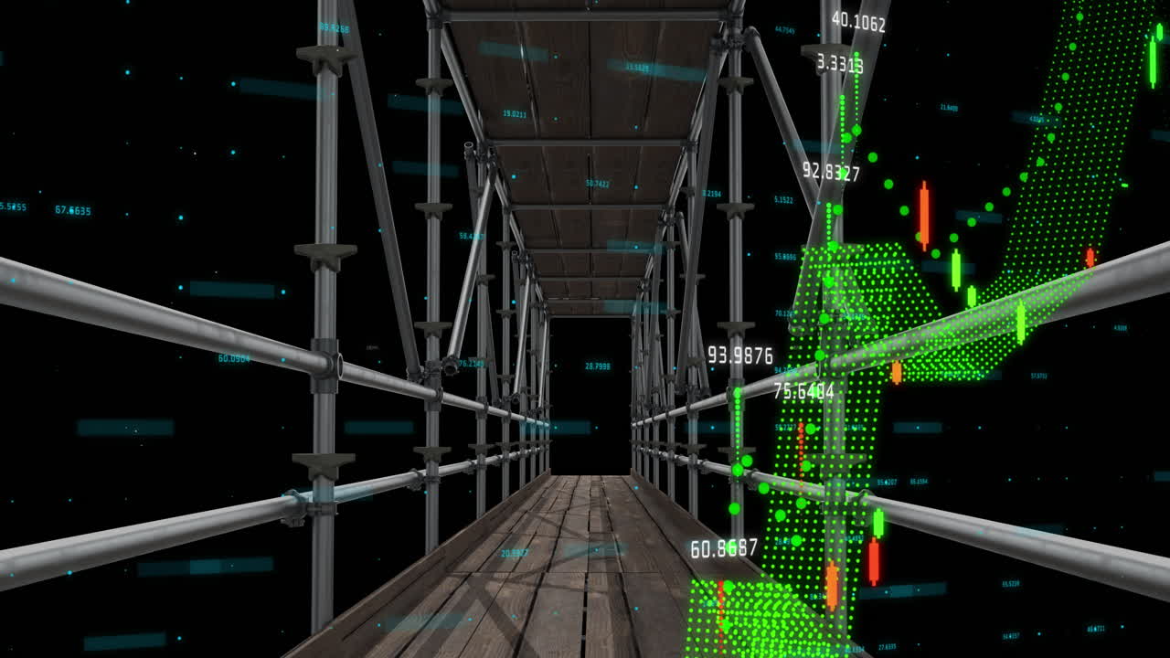 스카포딩의 애니메이션, 금융 데이터 처리 및 통계