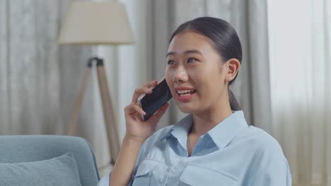 young woman talking on phone