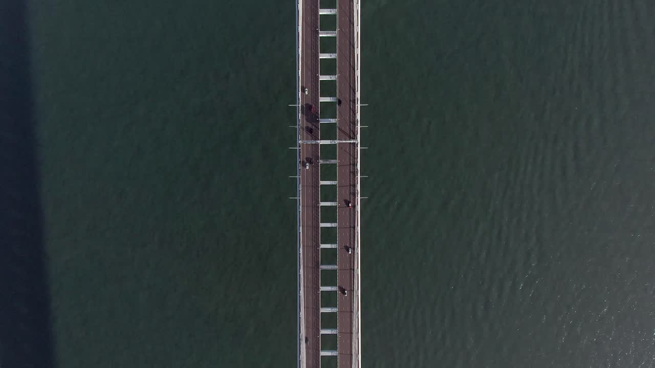 홍콩 스톤커터스 다리의 교통량, 최고의 조감도