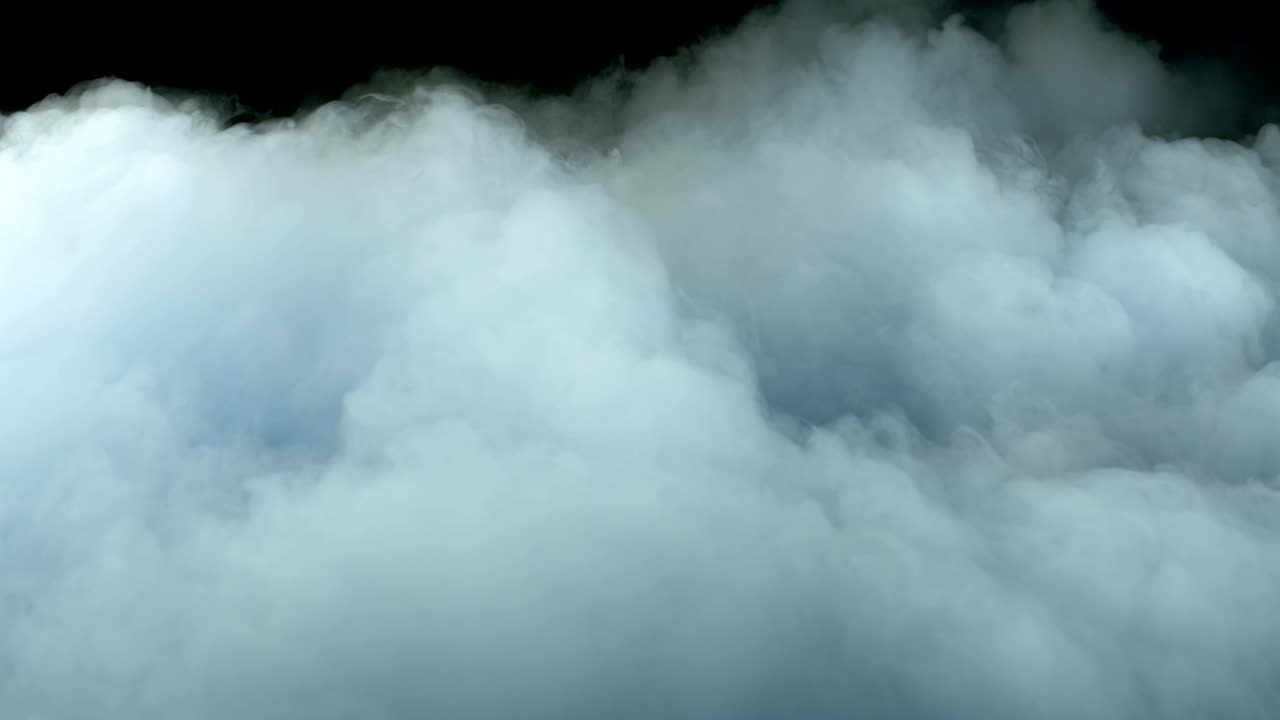 nubes de humo de hielo seco realistas