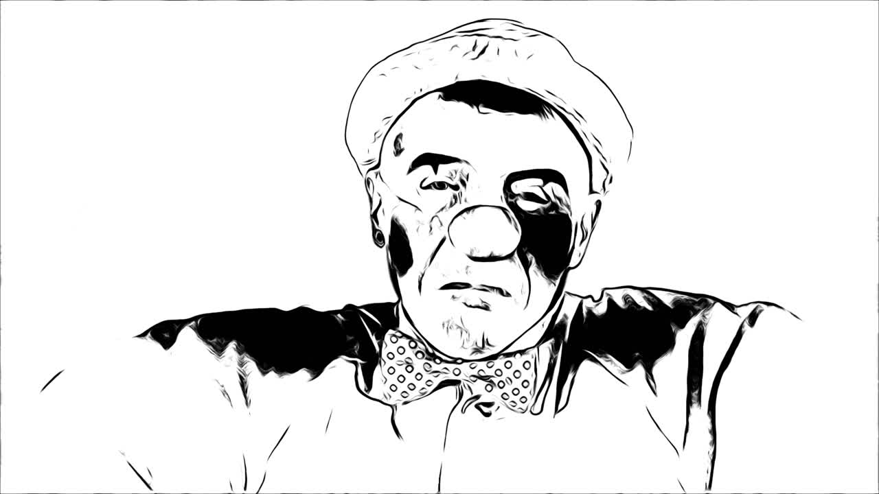 이모티콘 광대 만화