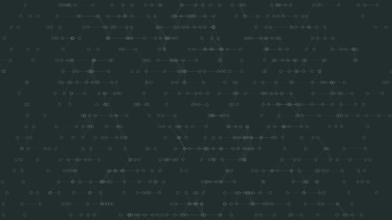 Subtle tech-themed background with minimalist particles for corporate presentations and text overlays. Clean aesthetic designed for professional titles and digital content.