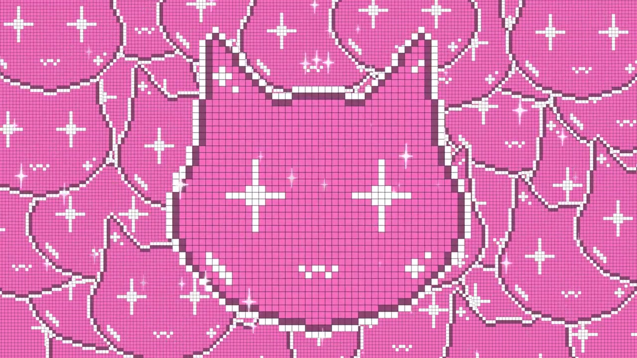 Pixel cat Transitions. 1080p - 30 fps - Alpha Channel (5).mov