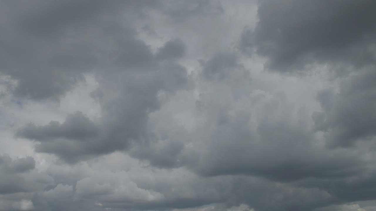 Overcast day cloudy sky timelapse