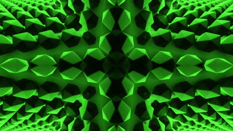 patrón geométrico verde abstracto