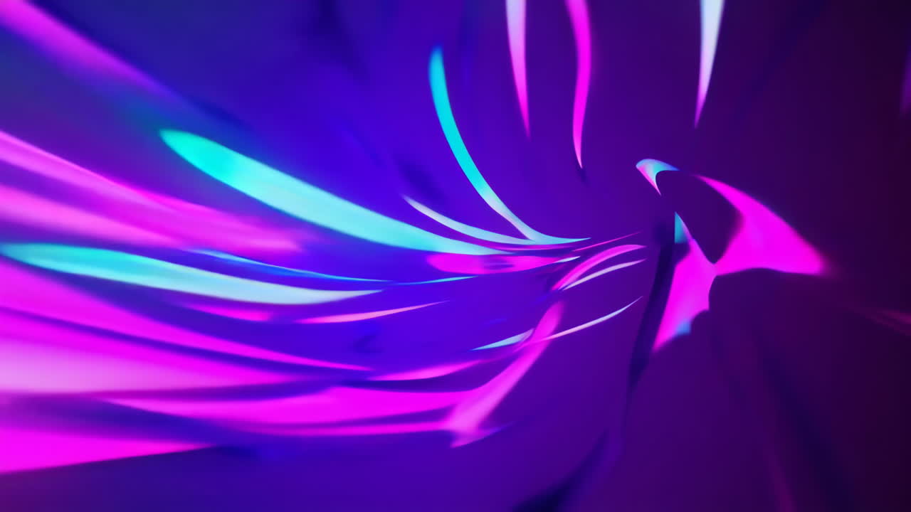 Abstraktní neonové čáry pozadí