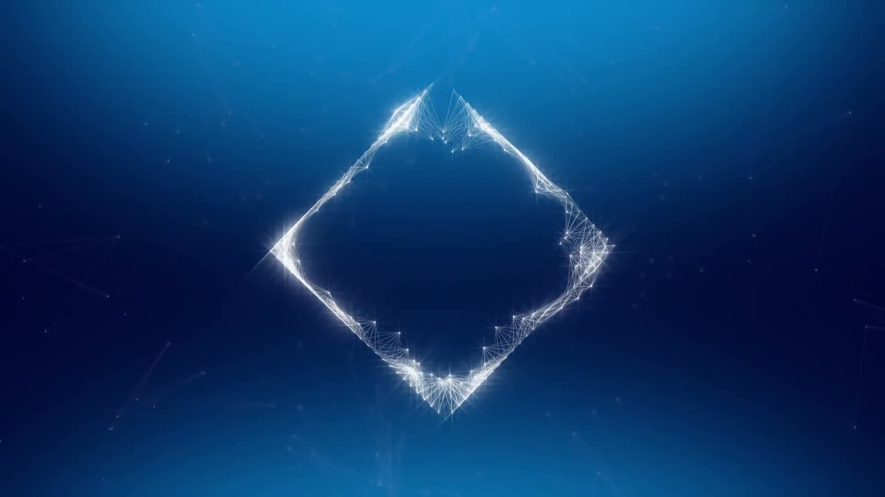 인터페이스 화면의 디지털로 생성된 비디오 4k