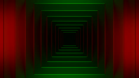 túnel de neón abstracto