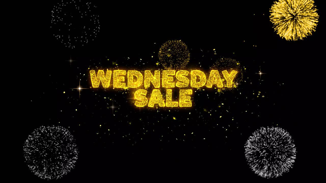 Wednesday Sale Fireworks Promotion