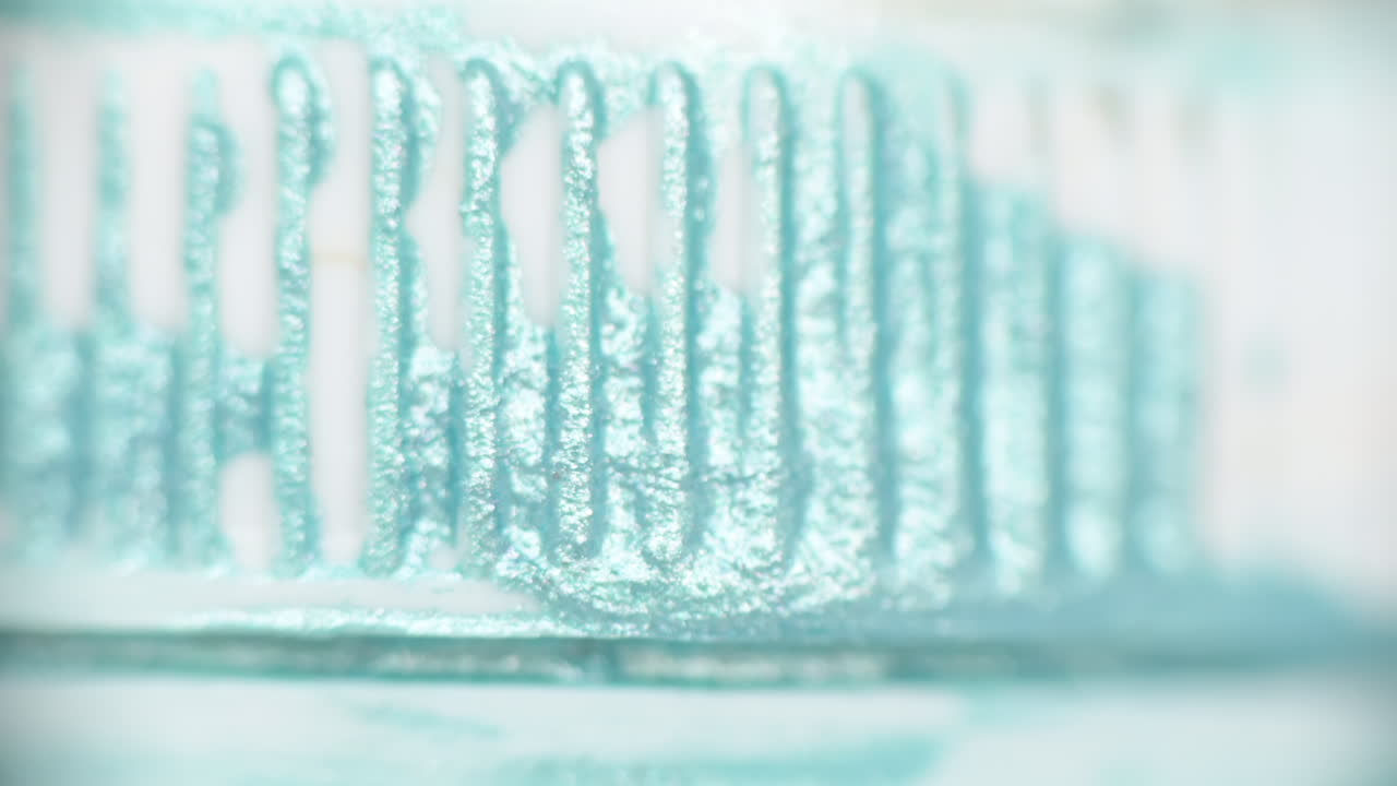 This close-up shows intricate ice patterns, highlighting the unique textures and sparkling details of frozen surfaces in a cold location. Enjoy the beauty of winter