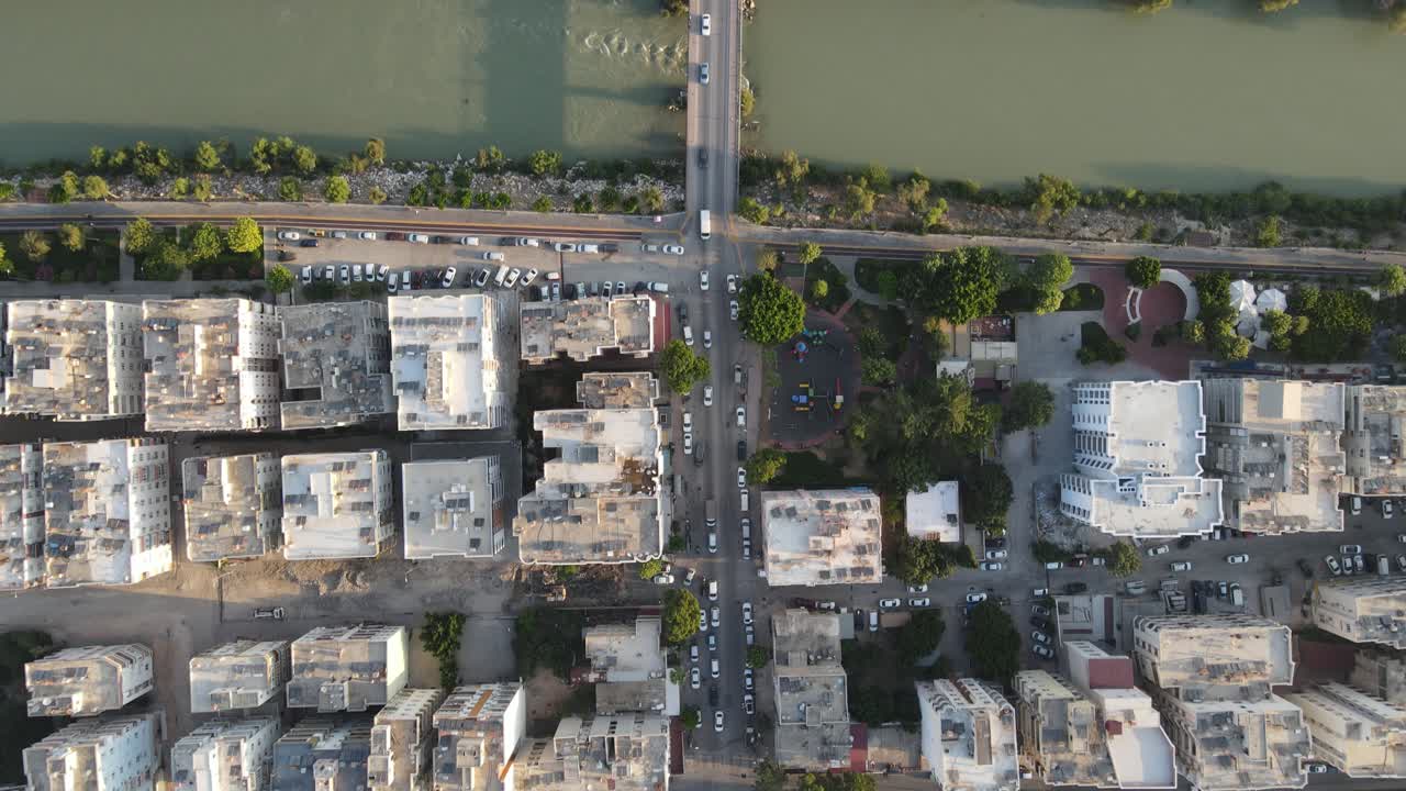 techo aéreo de la ciudad