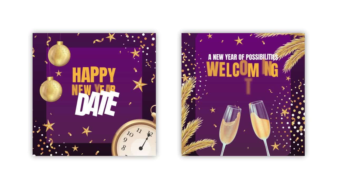 New Year Celebration Designs