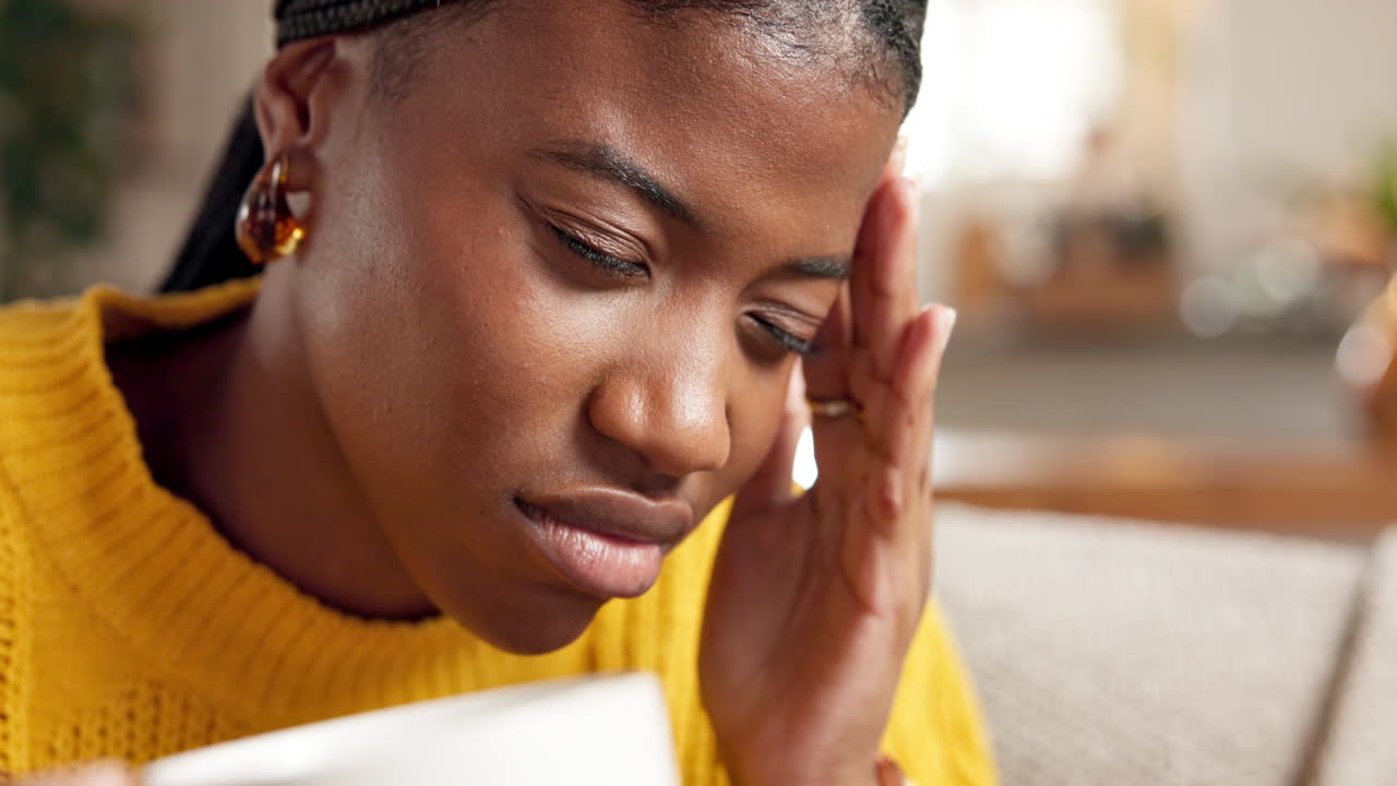 Woman with Headache