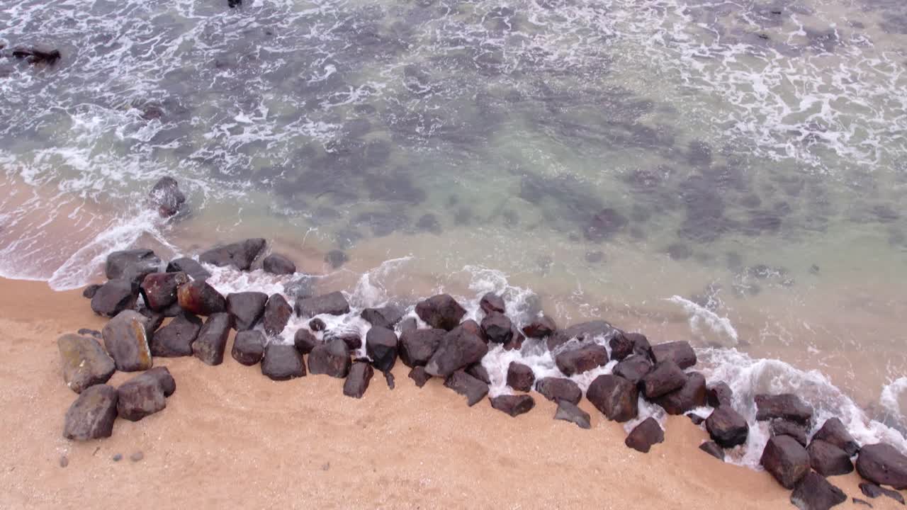 Praia da Lagoa (Lagoon Beach) with Scenic Coastline in São Tomé