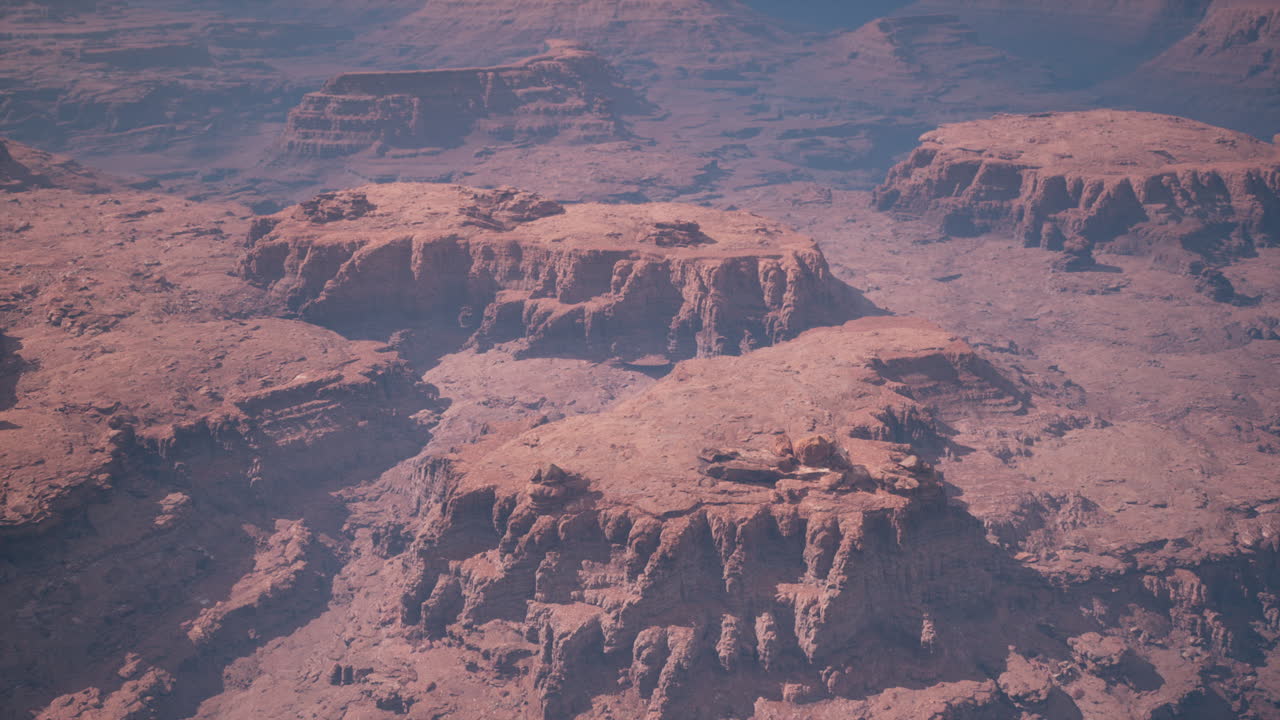 그랜드 캐니언 의 공중 파노라마 전망