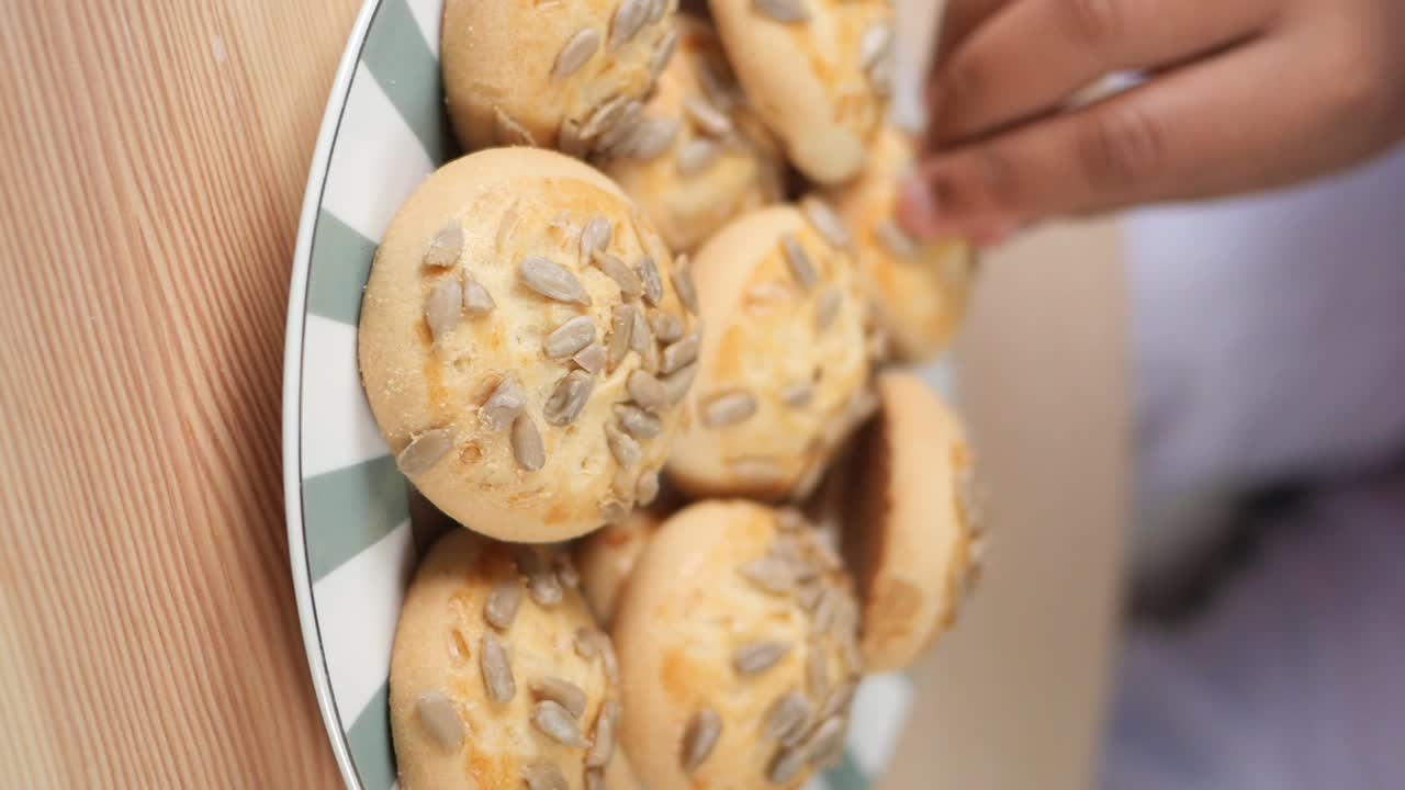 Cookies with Sunflower Seeds