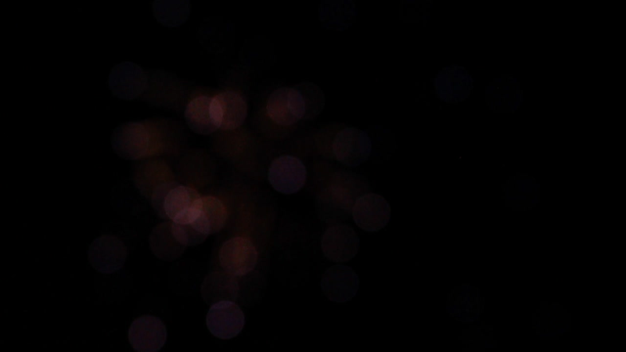 Abstract Bokeh Lights at Night