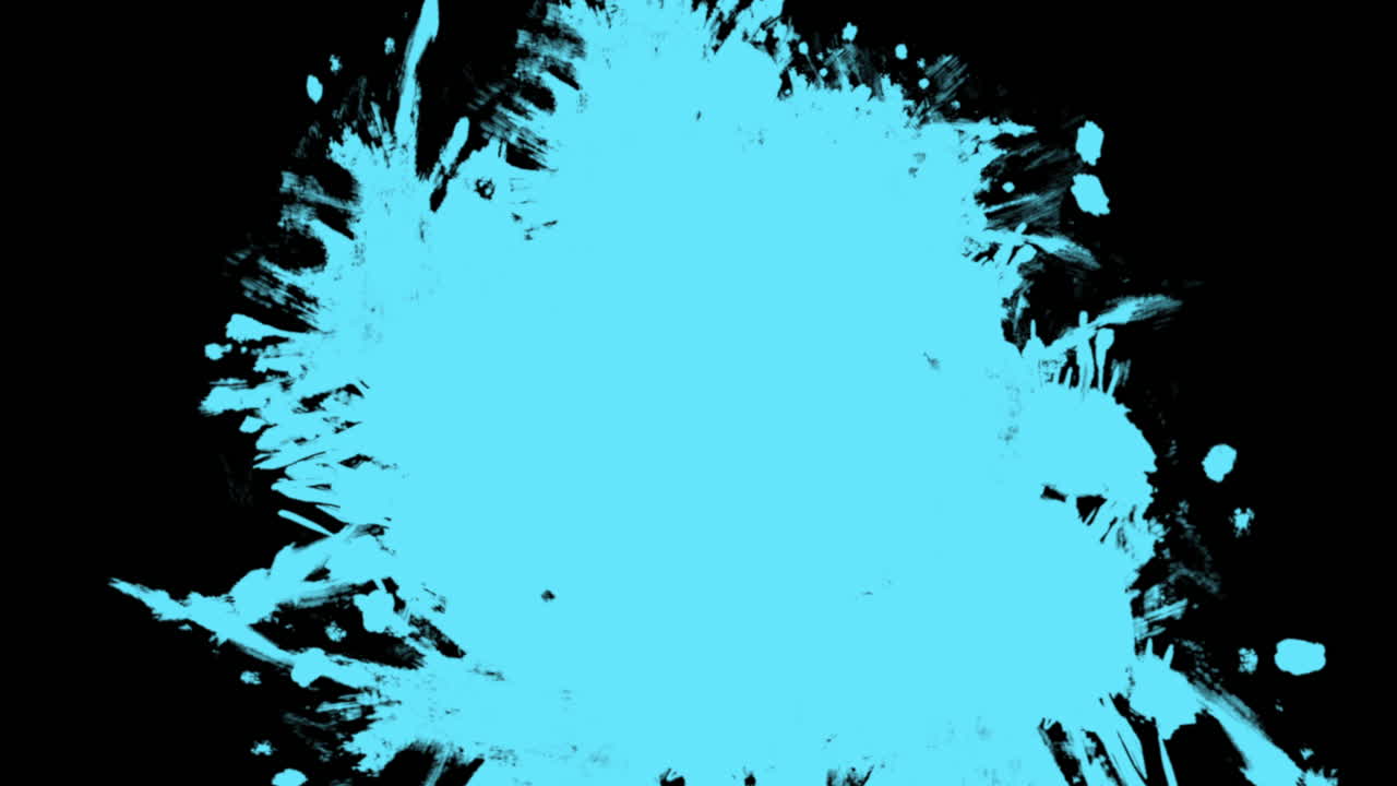 모션 추상 블루 브러쉬 다채로운 그런 지 배경 1