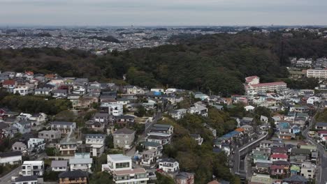 Skyline-Luftbild-In-Kamakura