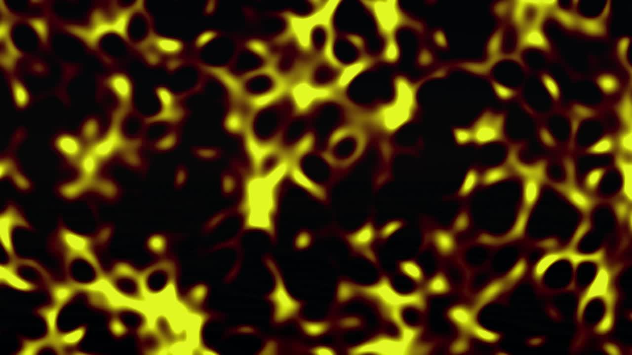 animación del patrón de lava turbulenta