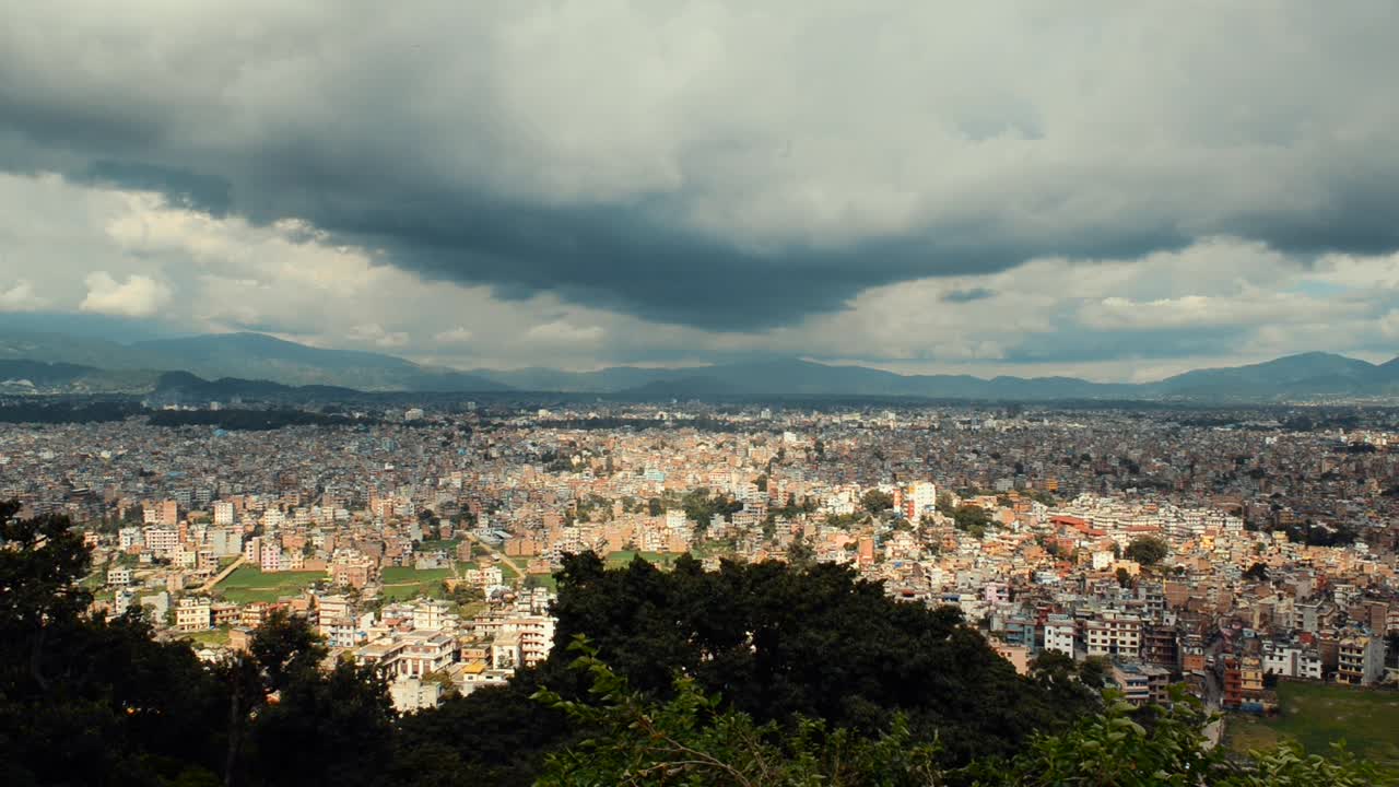 Panaromic shot of Kathmandu city