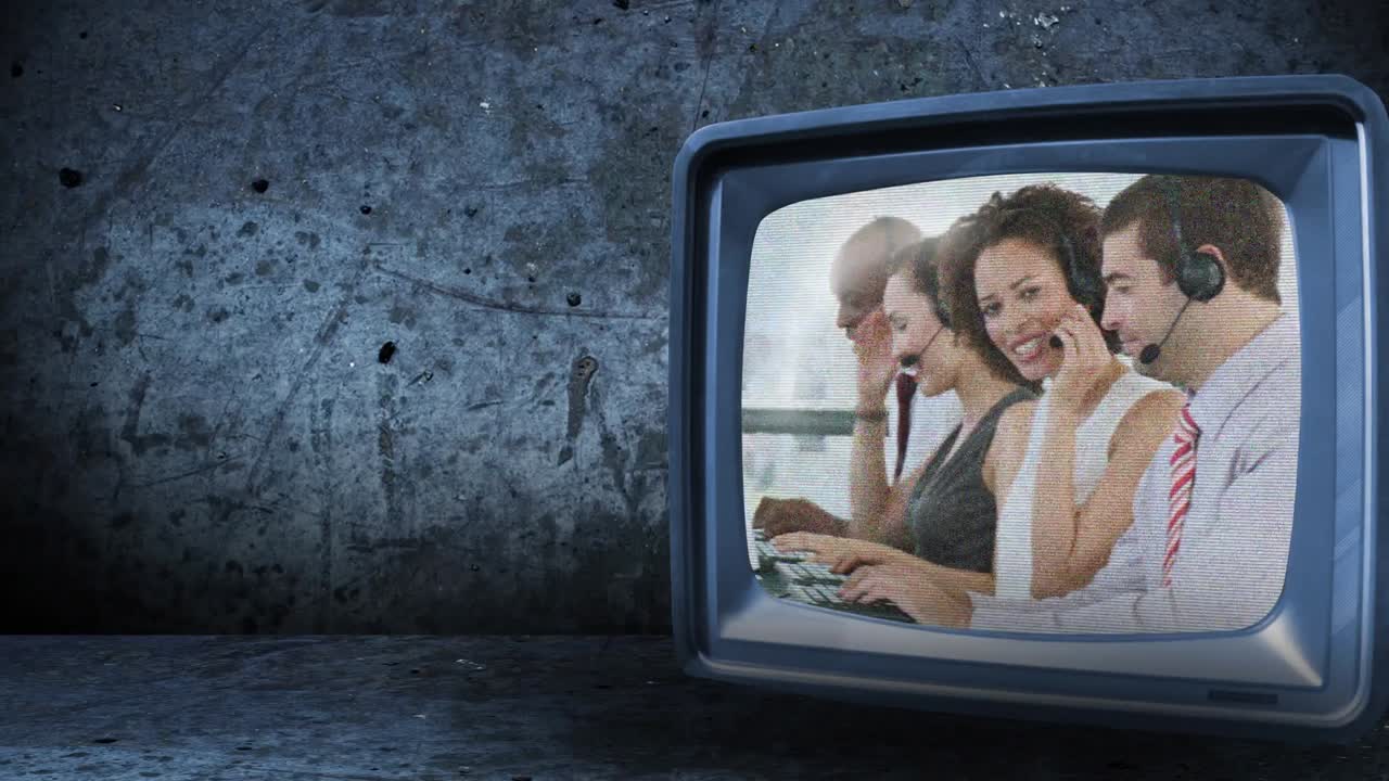 비즈니스 영상 의 콜라지 4