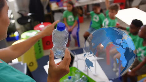 reciclaje en la escuela