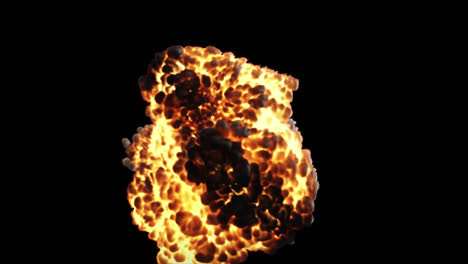 explosion and smoke visual effects