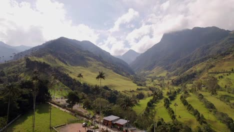 splendid rural cocora valley close to salento, colombia