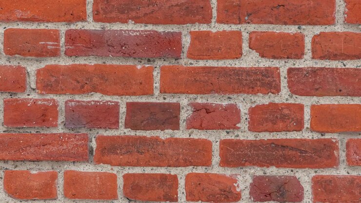 Aged brick wall texture pattern