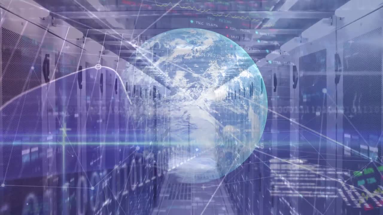 데이터 처리의 애니메이션과 서버  ⁇  위의 글로브