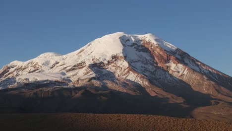 Vulkan-Chimborazo-In-Den-Ecuadorianischen-Anden