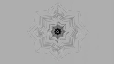 abstract geometric star pattern optical illusion